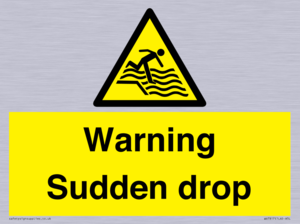 Warning Sudden drop